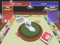 une photo d'Ã©cran de Monopoly Party sur Nintendo Gamecube